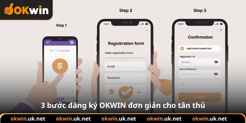 3 bước đăng ký OKWIN đơn giản cho tân thủ
