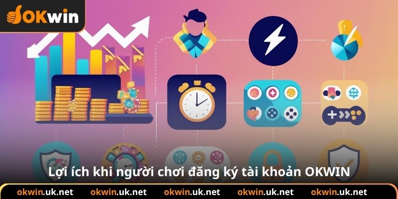 Lợi ích khi người chơi đăng ký tài khoản OKWIN
